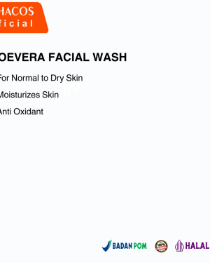 GEHACOS Aloe Vera Facial Wash, For Normal To Dry Skin, Moisturizes Skin, Anti Oxidant, 100 ml