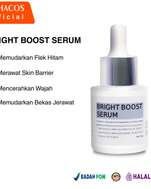 LUSTRIFIC Bright Boost Serum Chromabright - Memudarkan Flek & Bekas Jerawat - Skin Barrier - Glowing