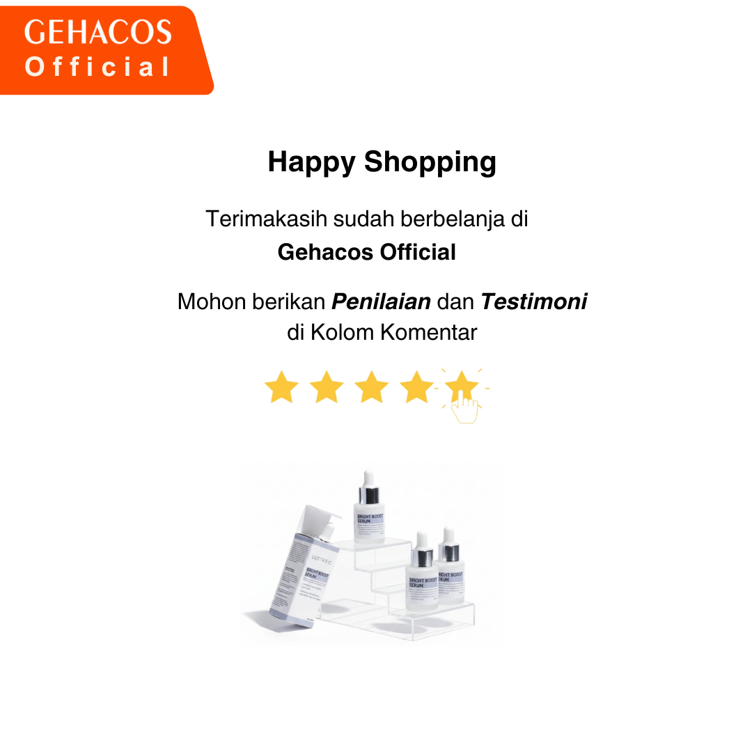 LUSTRIFIC Bright Boost Serum Chromabright - Memudarkan Flek & Bekas Jerawat - Skin Barrier - Glowing - Gambar 8