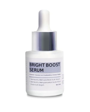 Bright Boost Serum Chromabright, Niacinamide, Tranexamic Acid untuk Memudarkan Flek, Merawat Skin Barrier, Memudarkan Bekas Jerawat dan Mencerahkan Kulit Wajah