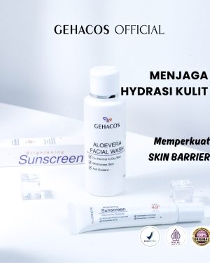 GEHACOS Basic For Normal To Dry, Moisturizes Skin, Anti Oxidant, Skin Barrier, Anti Aging,  SPF 49+