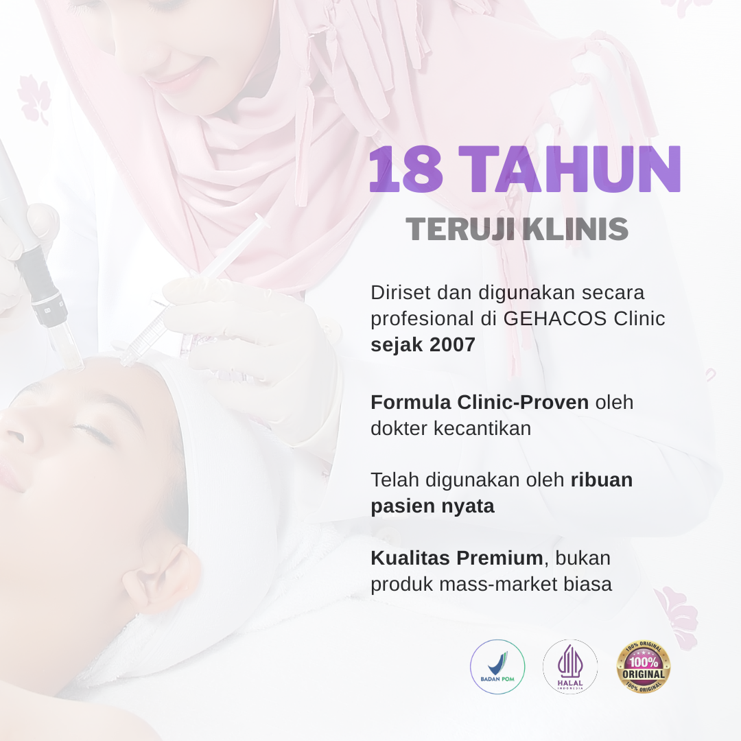 GEHACOS Acne Night Cream, Bee Venom, Bisabolol, Niacinamide, Retinol Untuk Jerawat & Anti Aging - Gambar 3